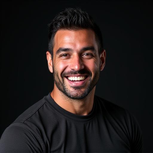 Retrato de Carlos Navarro, coach de HIIT.